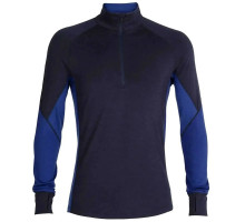 Термофутболка с длинным рукавом ICEBREAKER 260 Zone LS Half Zip MEN MID NVY/RY M