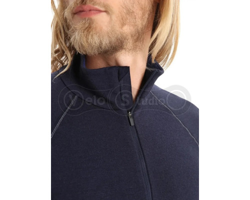 Термофутболка с длинным рукавом ICEBREAKER 260 Zone LS Half Zip MEN MID NVY/RY M