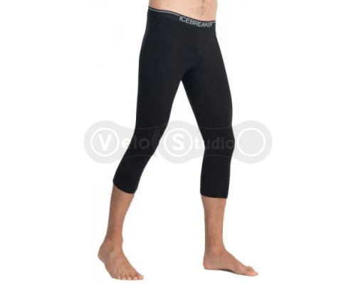 Термоштаны ICEBREAKER 3/4 BF 200 Oasis Legless MEN black S