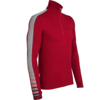 Термофутболка із довгим рукавом ICEBREAKER BF 260 Apex Zip MEN monsoon S