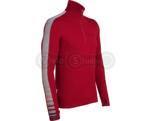 Термофутболка с длинным рукавом ICEBREAKER BF 260 Apex Zip MEN monsoon S