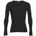 Термофутболка с длинным рукавом ICEBREAKER Everyday LS Crewe MEN black S