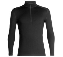 Термофутболка із довгим рукавом ICEBREAKER M 260 Tech LS Half Zip BLACK S