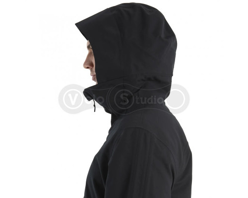 Куртка ICEBREAKER M Mer Shell+ Peak Hooded Jacket BLACK L