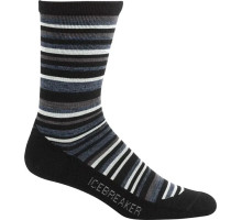 Шкарпетки ICEBREAKER City Lite Crew MEN black/brazil/oli XL