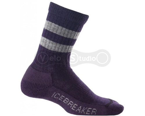 Детские носки ICEBREAKER Kids Hike Lite Crew GIRL lotus/silver M