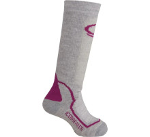 Детские носки ICEBREAKER Kids Snow Mid OTC BOY blizzard/cranberry L