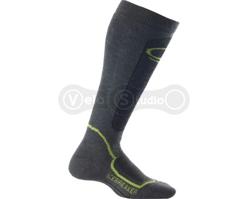 Детские носки ICEBREAKER Kids Snow Mid OTC BOY oil/het melange/grasshopper L
