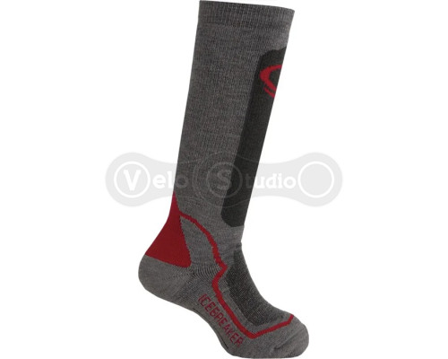 Детские носки ICEBREAKER Kids Snow Mid OTC BOY twister/red/oil XL