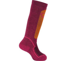 Детские носки ICEBREAKER Kids Snow Mid OTC ruby/cherub/mandarine L