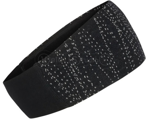 Пов'язка на голову ICEBREAKER Drift Black/Snow OS