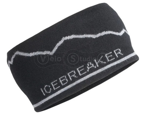 Пов'язка на голову ICEBREAKER Mt Cook Black OS