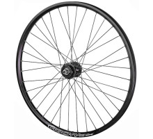 Колесо переднее ONRIDE 26 DISC, 559х22 промподшипники, 32 отв., E-Bike, черное