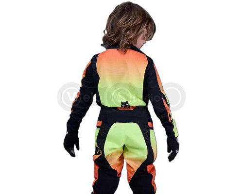 Детская джерси FOX 180 Youth Jersey - SHIELD [Flo Yellow], YXL