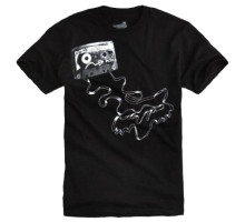 Футболка FOX Short Sleeve Tee - MIX TAPE [Black], L