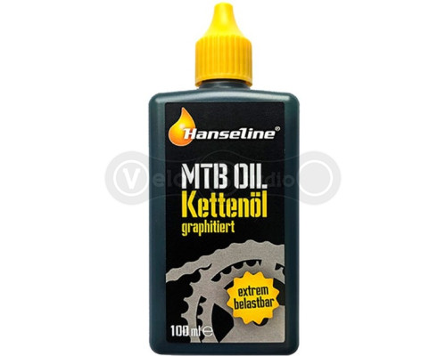 Мастило ланцюга Hanseline MTB-Oil графітне 100 мл