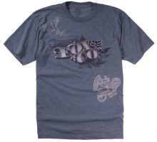 Футболка FOX HEATHERED Short Sleeve Tee - COUNTERFEIT [Purple], S