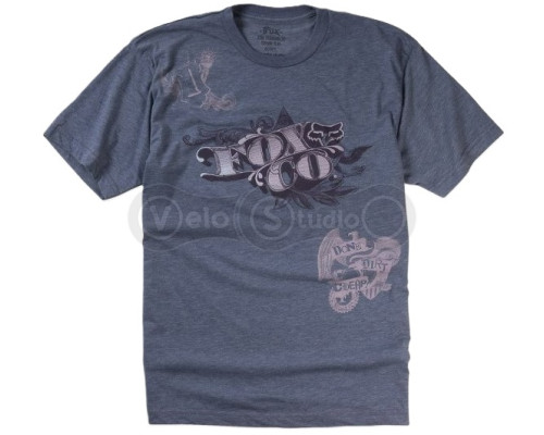 Футболка FOX HEATHERED Short Sleeve Tee - COUNTERFEIT [Purple], S