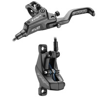 Переднє гідравлічне гальмо TRP DHR EVO PRO M9040 4 поршня, 1900мм, чорне