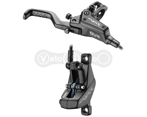 Задний гидравлический тормоз TRP DHR EVO PRO M9040 4 поршня, 1900мм, черный