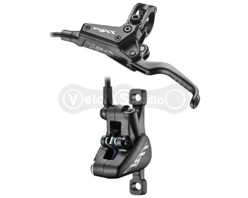 Переднє гідравлічне гальмо TRP DHR EVO X M9020 2 поршня, 1900мм, чорне