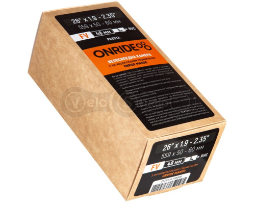 Камера ONRIDE з герметиком Mango 26x1.9-2.35 (559x50-60) FV 48 RVC
