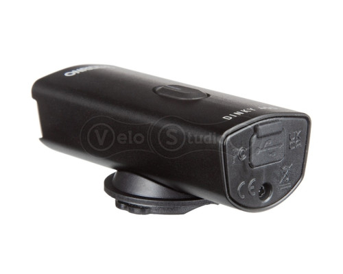 Велосипедная фара ONRIDE Dinky 450 (450 lm, 1100 mAh, Type-C), алюминиевая