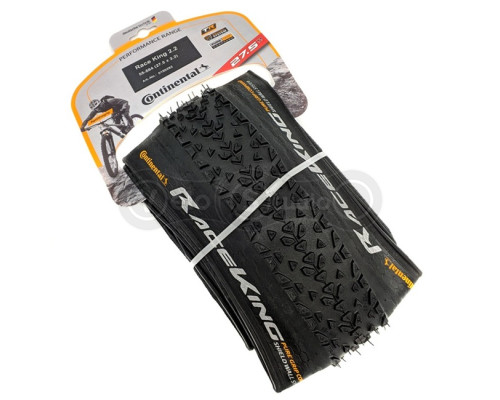 Покрышка бескамерная Continental Race King ShieldWall, 27.5 x 2.20, черная, складная, skin