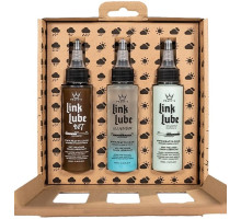 Набір мастил для ланцюга Peaty's LinkLube All Seasons Starter Pack, Dry/Wet/All-Weather, 3x 60ml