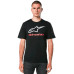 Футболка Alpinestars ALWAYS 2.0 CSF TEE BLACK/WHITE/RED, L