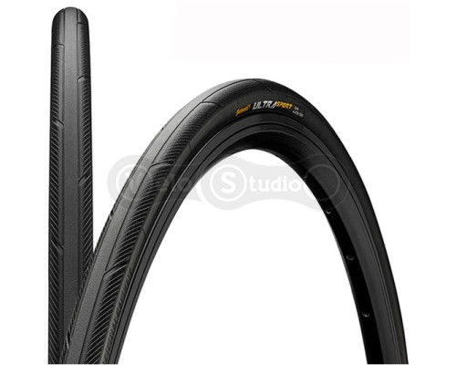 Покришка Continental Ultra Sport III 27 x 1 1/4 чорна wire skin