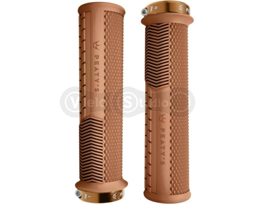 Грипси Peaty's Monarch Grip, Thick 32> 34mm, Knurl Race Control, Gum