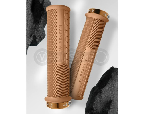 Грипси Peaty's Monarch Grip, Thin 30>32mm, Knurl Race Control, Gum