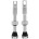 Ніпелі Peaty's x Chris King Tubeless Valves, 42mm, Silver - 2 шт