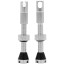 Ніпелі Peaty's x Chris King Tubeless Valves, 42mm, Silver - 2 шт