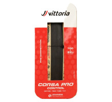 Вело покришка Vittoria Corsa PRO Control 700x30c TLR, бежева боковина