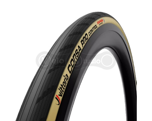 Вело покришка Vittoria Corsa PRO Control 700x30c TLR, бежева боковина