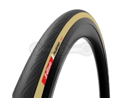Вело покришка Vittoria Rubino V 700x30c TLR, бежева боковина