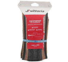 Вело покришка Vittoria Terreno T10 700x40c Hardpack Gravel Endurance, бежева боковина