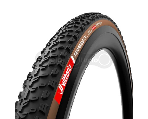 Вело покришка Vittoria Terreno T70 Coarse 700x40c, бежева боковина