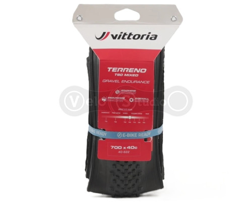 Вело покришка Vittoria Terreno T60 Mixed Gravel Endurance 700x40c, бежева боковина