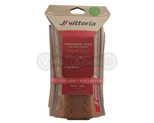 Вело покришка Vittoria Terreno PRO T30 Fine 700x40c, TLR, бежева боковина