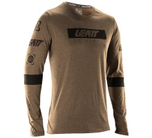 Вело джерсі LEATT MTB 3.0 Gravity LS Jersey [Loam Brown], L