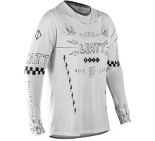 Вело джерсі LEATT MTB 3.0 Gravity Jersey [Cream White], M