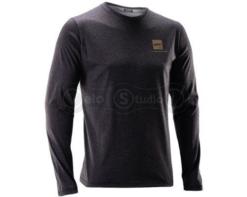 Вело джерсі LEATT MTB 3.0 Gravity Jersey [Ghost Black], M