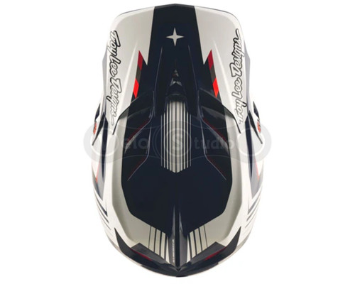 Вело шлем TLD D4 POLYACRYLITE HELMET QUALIFER [BLUE/WHITE] LG