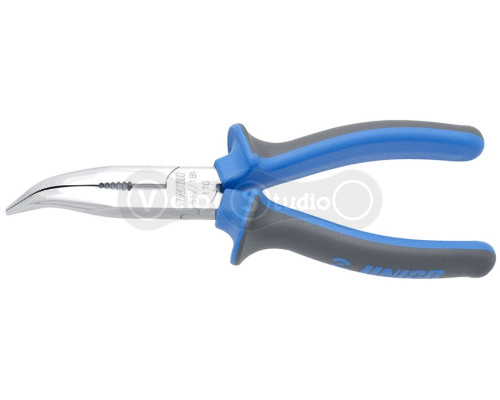 Плоскогубцы Unior Tools удлинённые изогнутые 200 мм