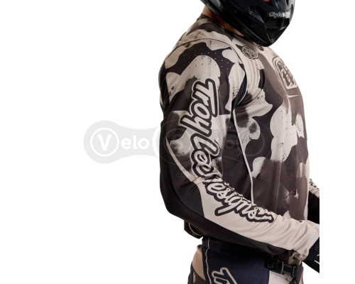 Мотоджерсі TLD SE Pro Jersey; Blotted [Phantom/Taupe] LG