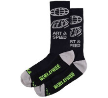 Вело носки TLD Mens Performance Socks; Worldwide [Black] LG/XL