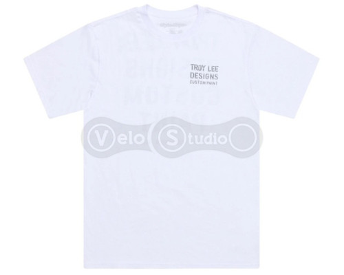Футболка TLD Short Sleeve Tee; Paint Shop [White] MD